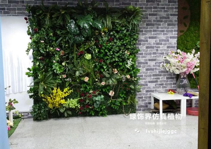 新款仿真植物墙室内外装饰店铺装饰仿真绿植墙门头